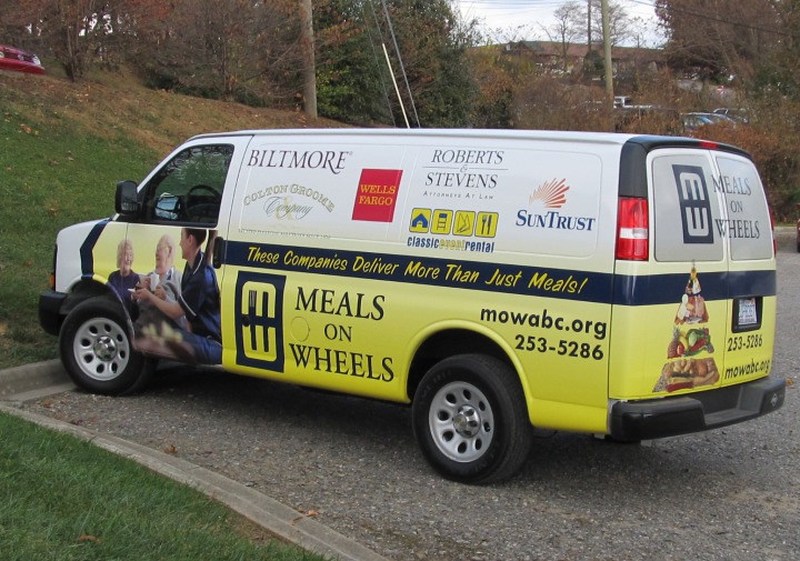 Photo courtesy of Meals on Wheels of Asheville and Buncombe County