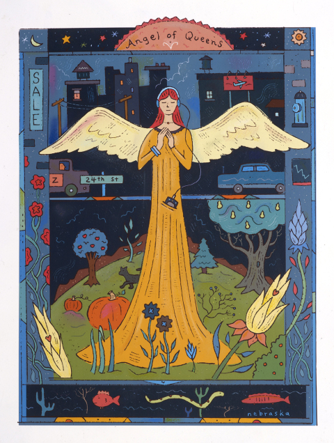 "Angel of Queens" by John Nebraska. Image courtesy of the artist