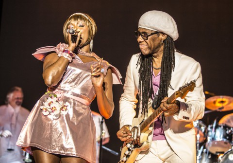 Nile Rodgers, right, headlined Moogfest this year. Photo courtesy of Magnum PR and Moogfest 