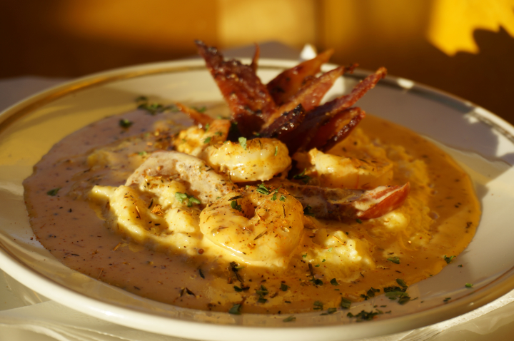 Sunny Point Cafe's shrimp and grits.