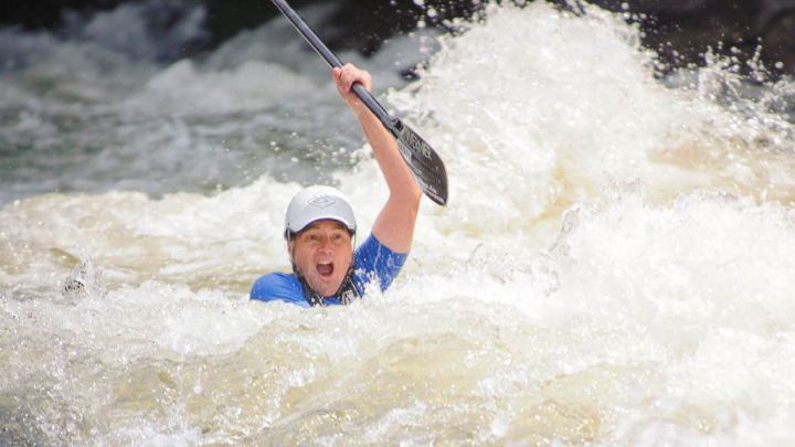 Mark Singleton on Ocoee River in Tennessee