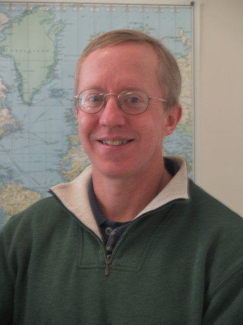 Doug Miller,chair of UNCA's atmospheric sciences department and faculty adviser for its AMS chapter