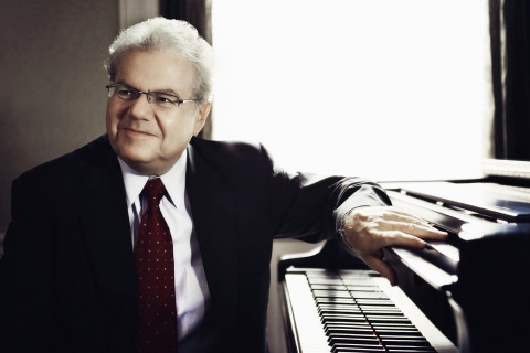 IT'S PERSONAL: While renowned pianist Emanuel Ax usually plays much larger stages than those he will grace in Asheville, of his intimate recital at Diana Wortham Theatre he says, "The closer I am to [the audience] the better." Photo by Lisa Marie Mazzucco