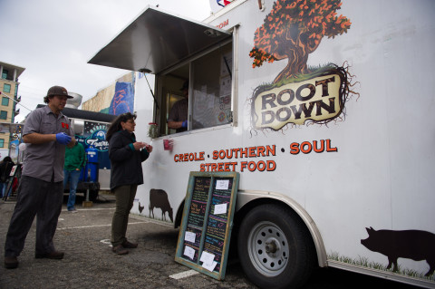 Root Down, which serves creole, Southern and soul food, was the overall winner of the Asheville Food Truck Showdown in both 2014 and 2015. The 2016 event will feature 15 local food trucks vying for the prize. 