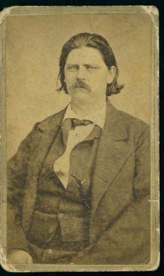 Portrait of Zebulon Baird Vance on his inauguration as North Carolina governor in 1862. Photo courtesy of North Carolina Collection, Pack Memorial Library, Asheville, North Carolina.