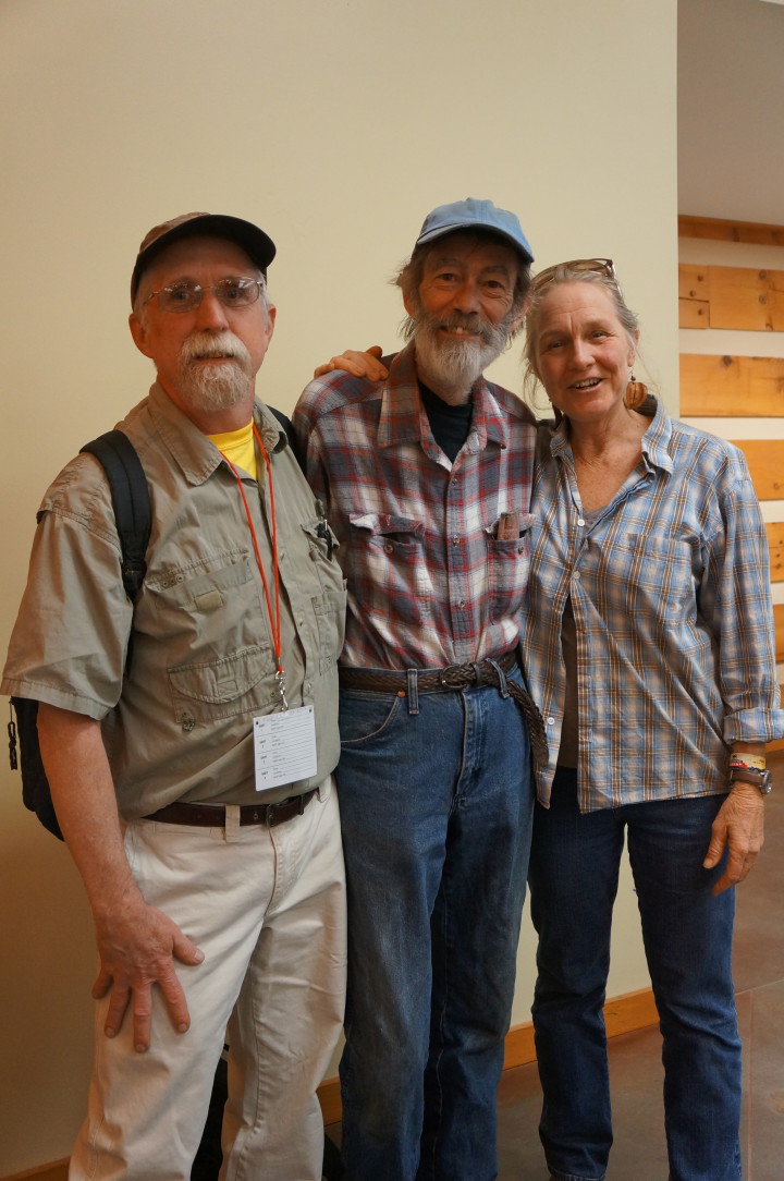 Franklin (left) and Susan (right) Sides gave workshops in the early days. Today, the Sides are project leaders of The Lord's Acre in Fairview. Photo by Hannah Kincaid.
