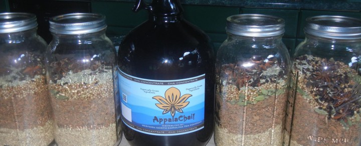 SPICE IT UP: AppalaChai uses 100 percent organic ingredients, and for many accounts, the tea concentrate is packaged in recyclable glass growlers. 