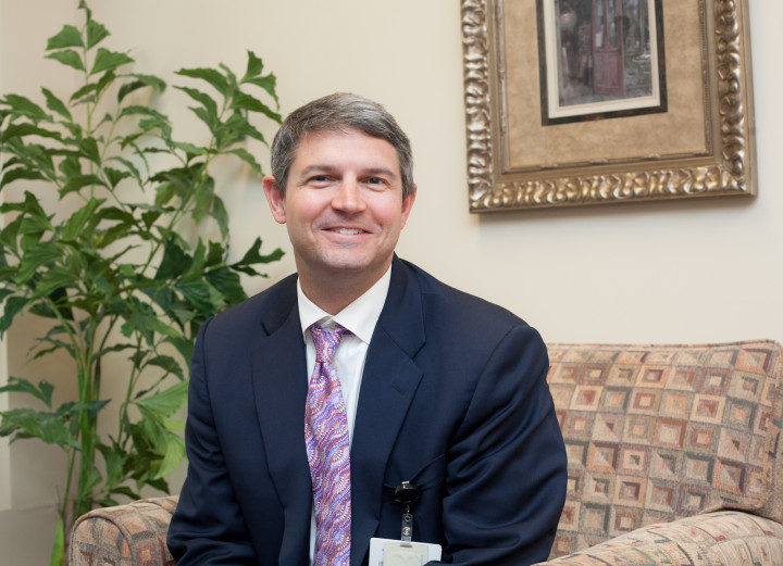 PACEMAKER FOR THE BRAIN: Deep brain stimulation can control tremors caused by Parkinson's disease, says Dr. Richard Lytle of Carolina Spine and Neurosurgery Center in Asheville. Photo by Emily Nichols