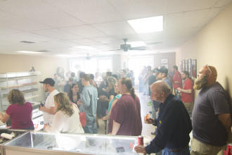 UP IN SMOKE: The vapor industry, which first hit American markets in the mid-2000s, has seen an explosion in popularity in recent years. Photo courtesy of Asheville Vapor.