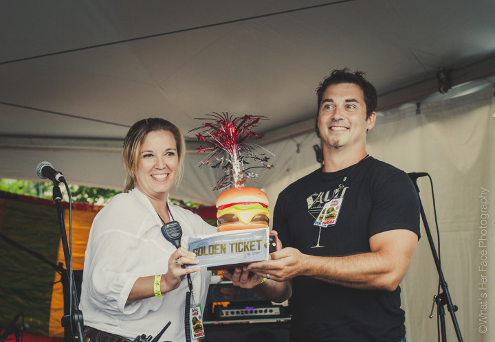 The Rankin Vault won the people's vote for best burger and will retain the Battle of the Burger trophy for a second year. Photo by Natasha Meduri