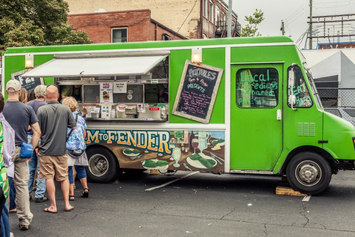 Farm to Fender food truck won the bulk of the judges' votes and the championship at Sunday's Battle of the Burger. It will now move on to compete at the World Food Championships in Kissimmee, Fla. Photo by Natasha Meduri
