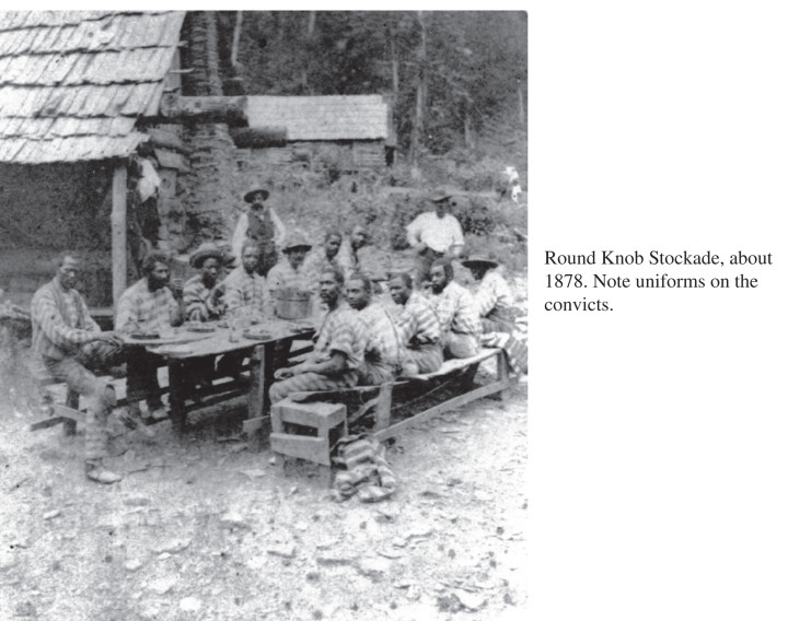 According to Little, approximately 90 percent of the convict laborers working on bring the railroad through the Swannanoa Gap were African-American. Despite years of research, Little says he has been unable to find many details of these men's personal lives, backgrounds or even their names. Photo courtesy of Ryan Phillips Photography/Mars Hill Rural Heritage Museum.