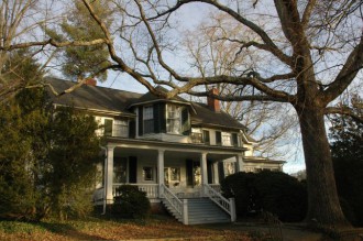 Proposed zoning changes for the Patton-Parker House on Charlotte St. will be the subject of a public hearing at Council's Sept. 22 meeting. Photo courtesy of PSABC.org.