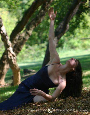Shari Azar, Somatic Experiencing practitioner and movement artist and educator. Photo by Julie Azar.