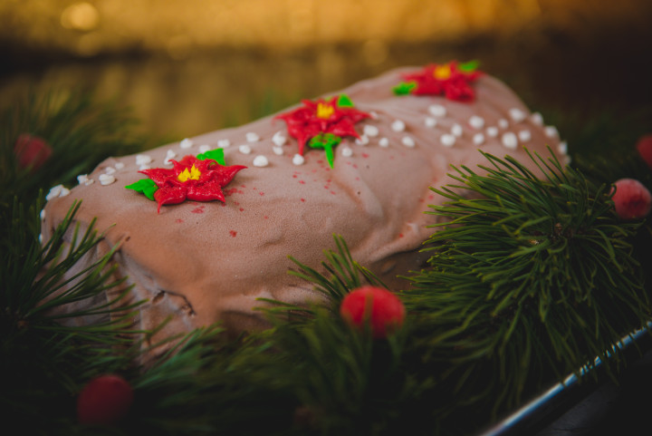 The Hop's Yule Log is available in gluten-free format with a special order. 
