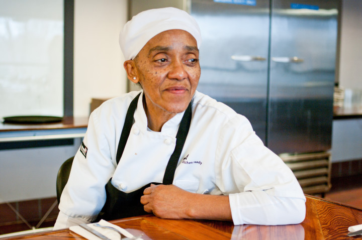 SOUL OF A CHEF: Hanan Shabazz, an instructor in the Green Opportunities Kitchen Ready culinary training program, has a lifetime of experience in cooking soul food, feeding people and fighting for equality. 