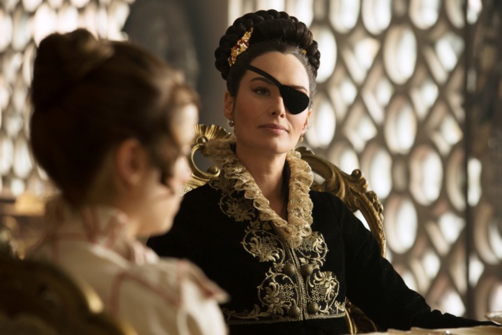 Lena Headey in Screen Gems' PRIDE AND PREJUDICE AND ZOMBIES.
