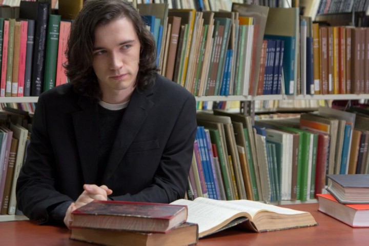 Liam Aiken as Ned Rifle in NED RIFLE, directed by Hal Hartley