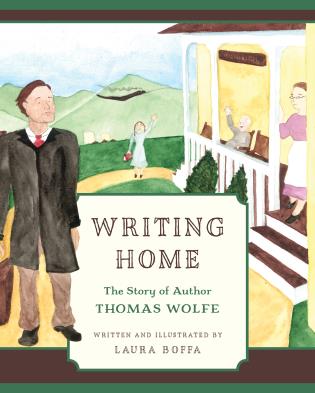 AN ILLUSTRATED HISTORY: On May 21, writer Laura Boffa will be signing copies of her children's book, Writing Home. Photo courtesy of the Thomas Wolfe Memorial 