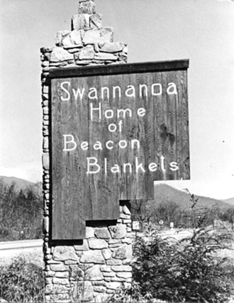 IDENTITY CRISIS: In the wake of the Beacon Blanket factory’s closing in 2003, Swannanoa has strived to reinvent itself and restore prosperity to its downtown area. Photo courtesy of the Swannanoa Valley Museum