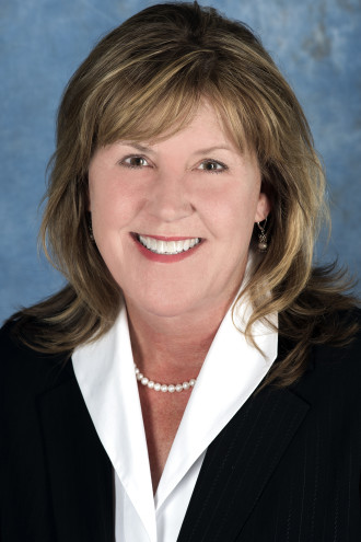 Paula Wilber, Biltmore's vice president of sales and the first female chairperson of the Buncombe County TDA, 