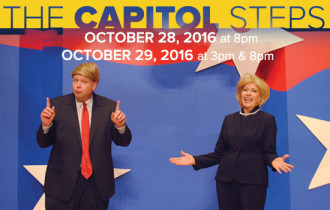 'What to Expect When You're Electing' presented by The Capitol Steps at Diana Wortham Theater this Saturday, Oct. 29, at 8 p.m.