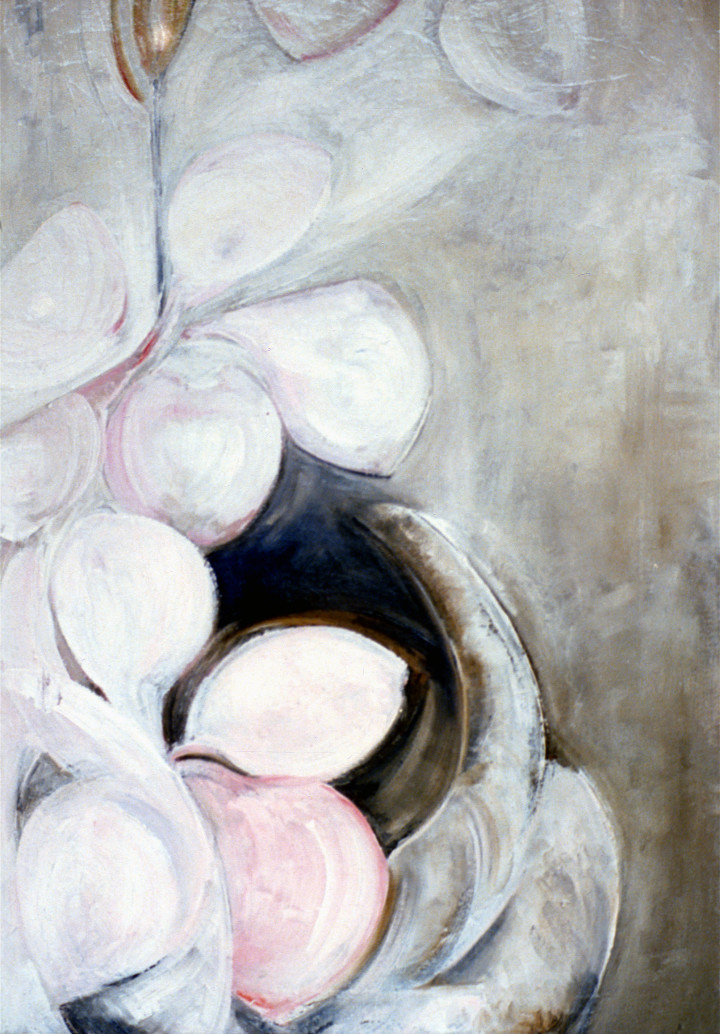 ABSTRACT WORK: The Asheville Art Museum acquired Zelda Fitzgerald's "Japanese Magnolias," in 1997. It has been on display in the past and will be so once again for Celebrate Zelda! 