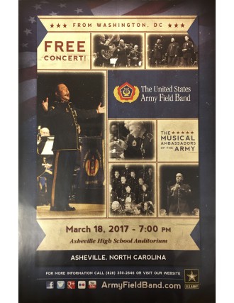 Army Field Band Concert March 18 Asheville