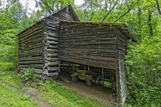 BUILT TO LAST: Structures like the Carson Roberts Barn, above, continue to demonstrate the ingenuity and craftsmanship of mountain folk, says Barnhill. “Mountain culture is all about having the hope that something can eventually be reused, rather than going out and paying good money to buy something new." Photo by EarthSong Photography, Don McGowan