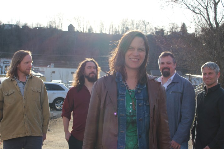FLOWER POWER: Laura Blackley, center, fronts her band The Wildflowers and leads a new album of country-tinged originals (and one savvy cover).
