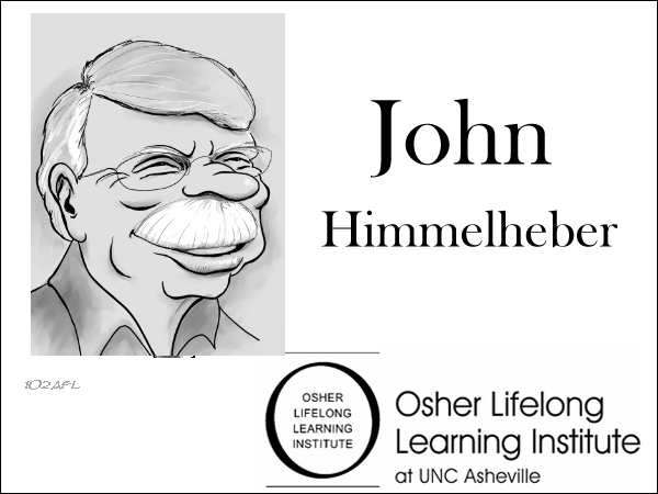A TEACHER MUST TEACH: John Himmelheber, a former Columbia, Md. high school English teacher, joined OLLI in 2009 as a way to satisfy his ongoing desire to teach. Image by Bill LaRocque 