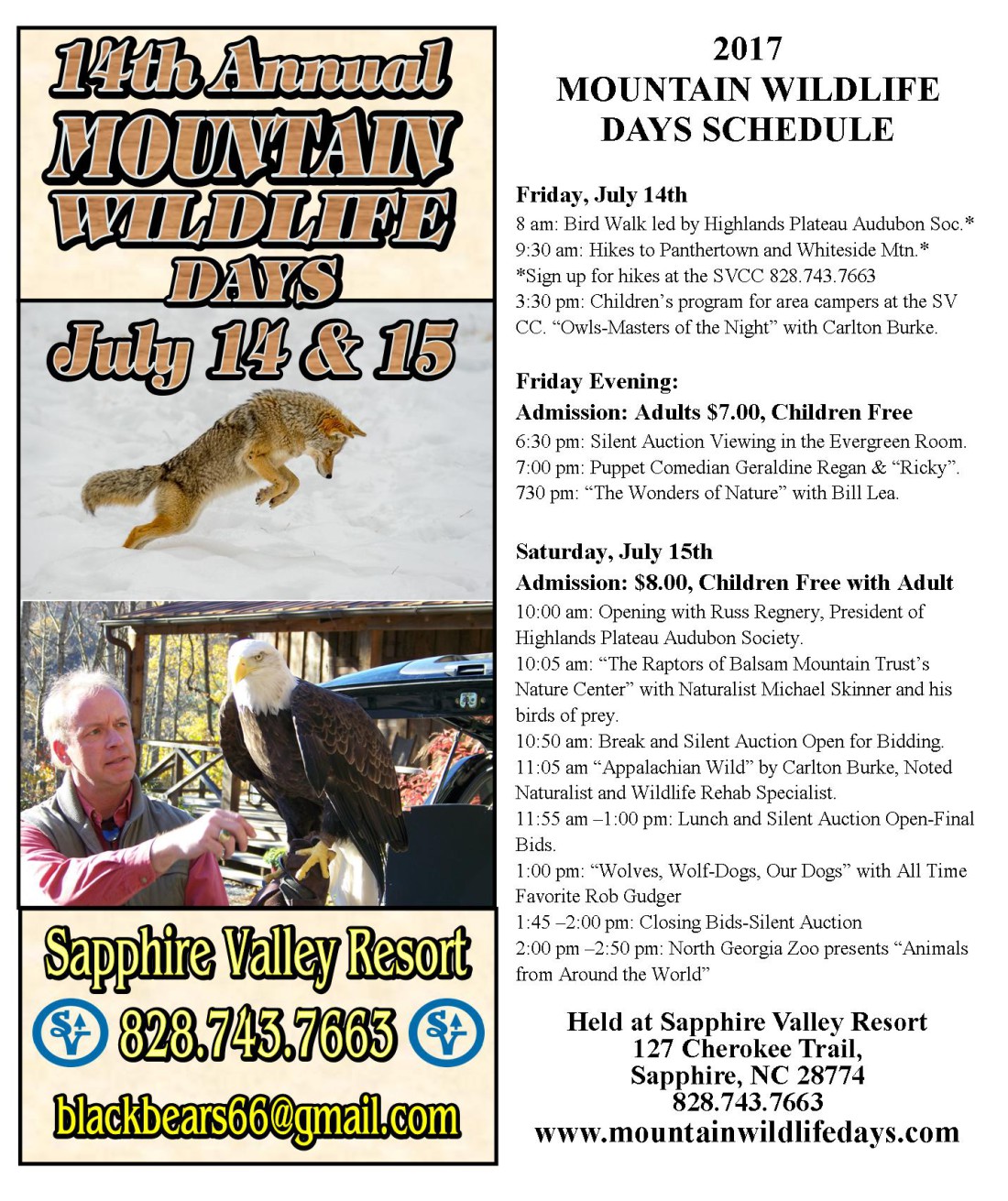2017 Mountain Wildlife Days