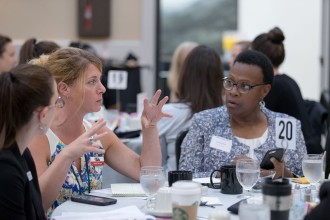 IT’S PERSONAL: Done right, networking can yield profound business, personal and career benefits, experts say . Photo courtesy of the Asheville Area Chamber of Commerce