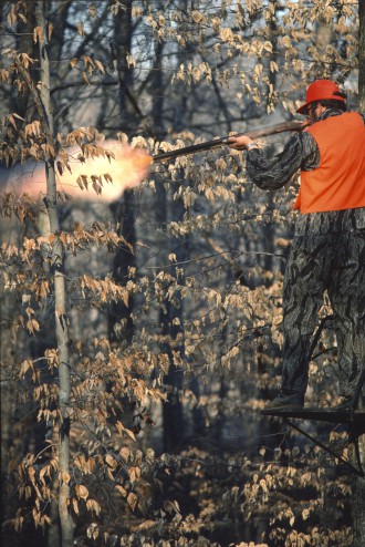 LOCK, STOCK AND BARREL: This year’s season for hunting with a black powder rifle will continue intermittently through Jan. 1. Photo by Melissa McGaw, courtesy of the N.C. Wildlife Resources Commission