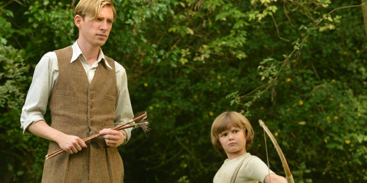 Domhnall-Gleeson-and-Will-Tilston-in-Goodbye-Christopher-Robin