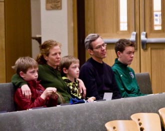 FAMILY FELLOWSHIP: A Wednesday night service at the Unitarian Universalist church in Asheville caters to whole families. Photo by Cindy Kunst