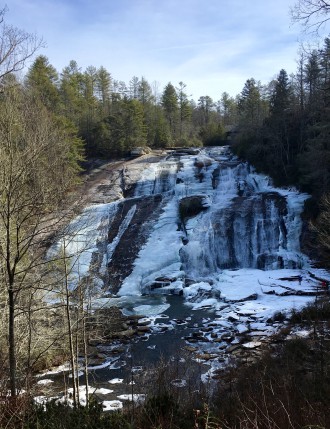 WATERFALL FRIENDS: High Falls in DuPont State Recreational Forest can be enjoyed by visitors, in part due to the preservation and maintenance efforts of Friends of DuPont Forest. Photo by Danny Bernstein