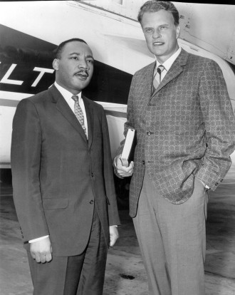 Billy Graham with Martin Luther King Jr. in Chicago, 1952. Photo courtesy of the Billy Graham Evangelistic Association