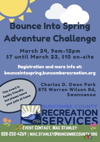 Bounce  Into Spring Adventure Challenge