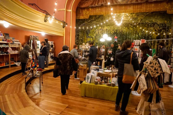 <strong>BRIGHT IDEA:</strong> The Show &amp; Tell Holiday Pop Up Shop at the Masonic Temple is "a handmade and vintage shopping experience," according to organizers. The event’s website lists special happenings each day. Photo by Bob Grytten