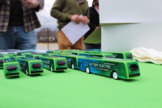 Proterra model electric buses