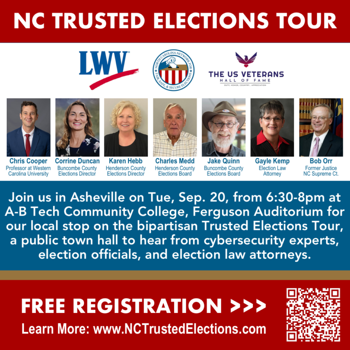 Trusted Elections Tour Comes to Asheville