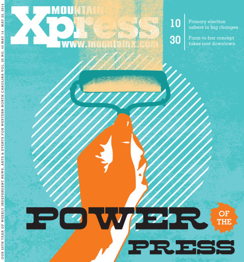 Power of the press cover