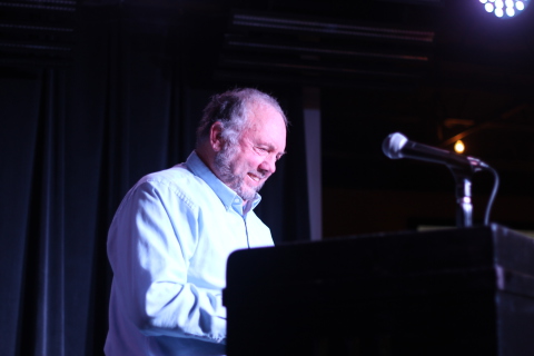 John Ager addressed Democratic supporters at the Mill Room after he defeated Republican Rep. Nathan Ramsey. Photo by Jesse Farthing.