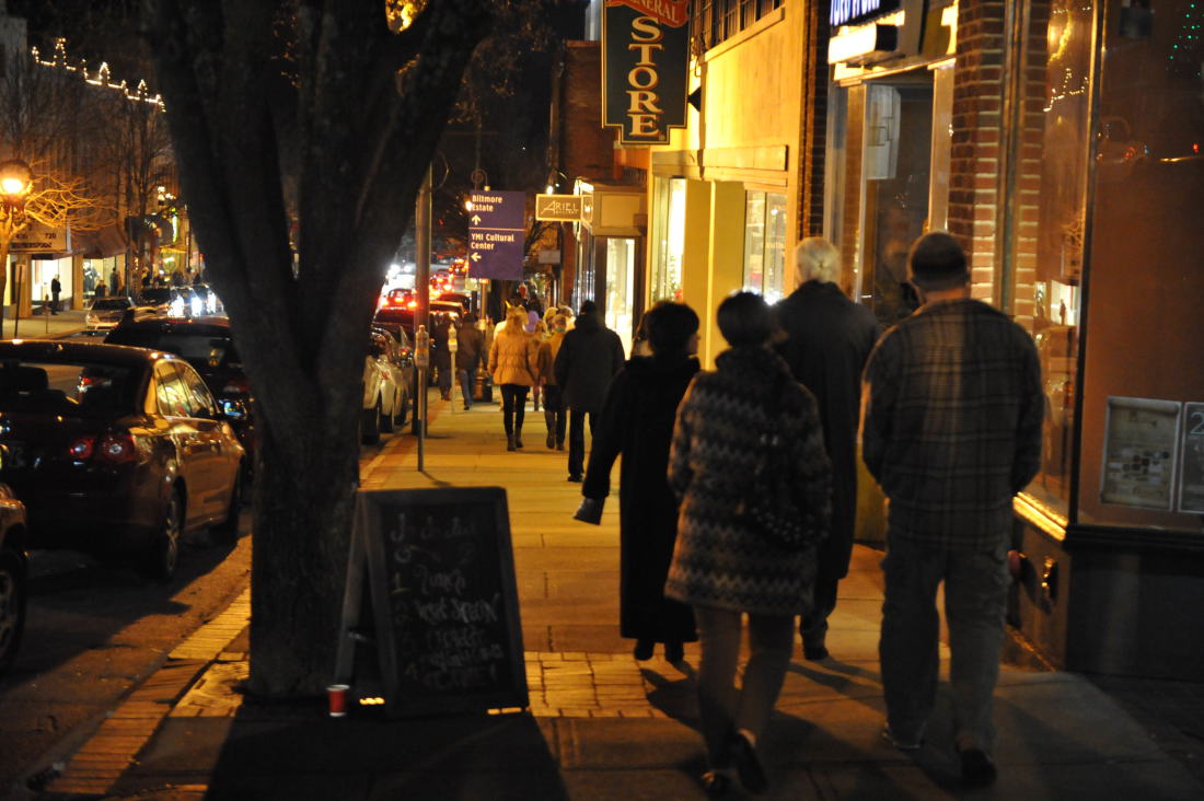 Cold temps didn’t keep away Asheville New Years Eve party goers
