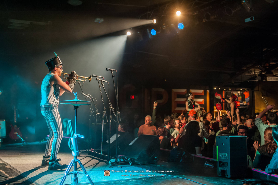 MarchFourth Marching Band - The Orange Peel April 16, 2015