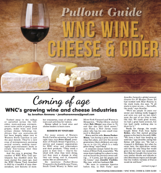 View WNC Wine, Cheese &amp; Cider Guide 2015 on issuu.com
