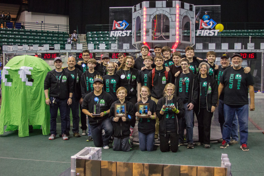 Asheville area GLITCH Robotics team qualifies for FIRST Robotics World