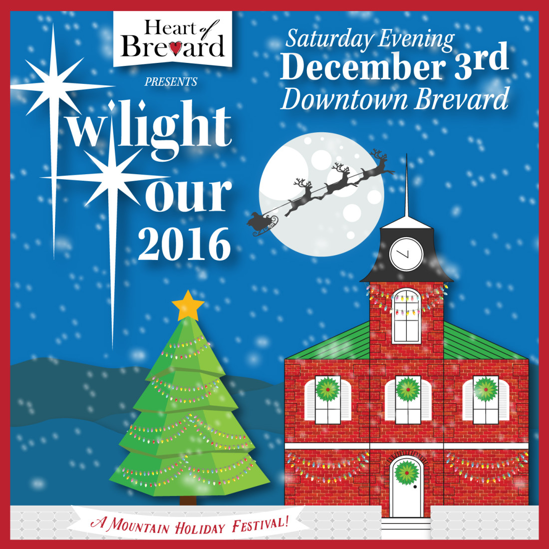 Brevard hosts 45th annual Christmas parade and Twilight Tour Dec. 3