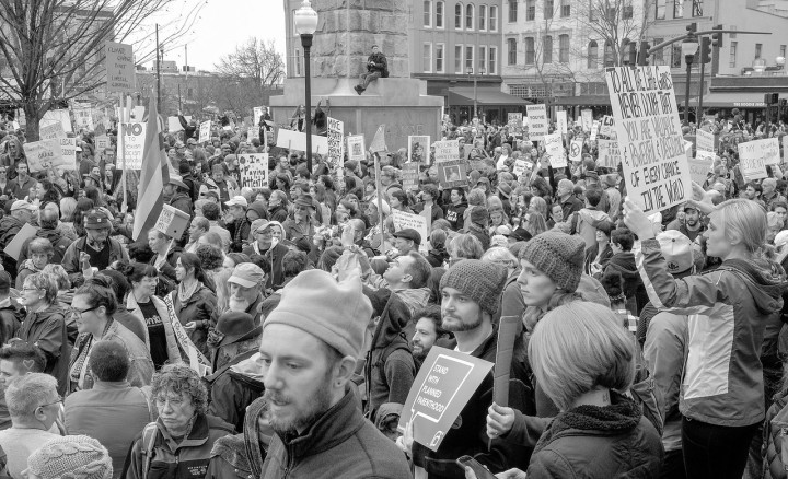 Women’s March on Asheville fills downtown streets | Mountain Xpress